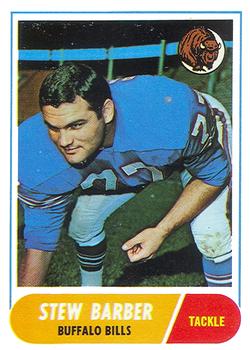 1968 Topps #44 Stew Barber Front