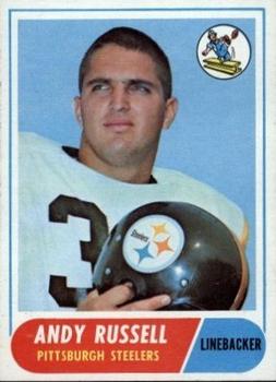 1968 Topps #163 Andy Russell Front
