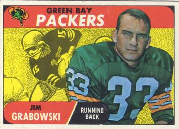 1968 Topps #183 Jim Grabowski Front