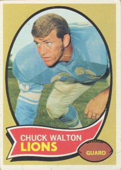 1970 Topps #121 Chuck Walton Front