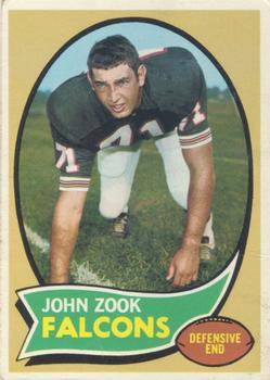 1970 Topps #209 John Zook Front
