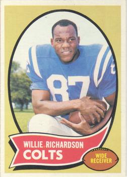 1970 Topps #246 Willie Richardson Front