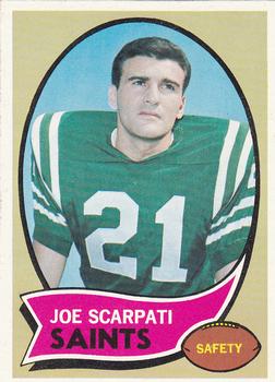 1970 Topps #193 Joe Scarpati Front