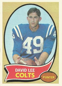 1970 Topps #222 David Lee Front