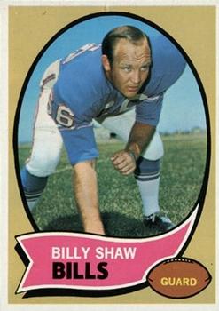 1970 Topps #229 Billy Shaw Front