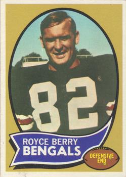 1970 Topps #86 Royce Berry Front