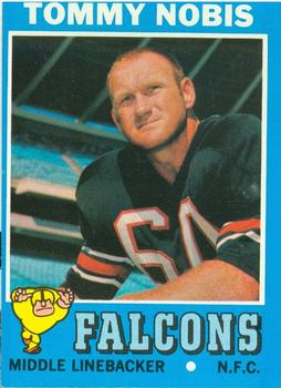 1971 Topps #60 Tommy Nobis Front