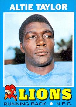 1971 Topps #62 Altie Taylor Front