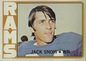 1972 Topps #152 Jack Snow Front