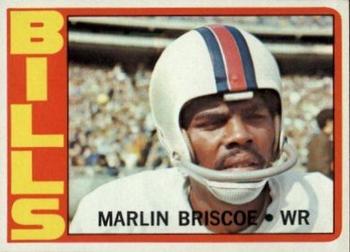 1972 Topps #30 Marlin Briscoe Front