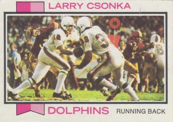 1973 Topps #100 Larry Csonka Front