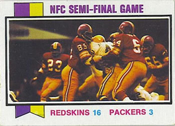 1973 Topps #135 NFC Semi-Final Game Front