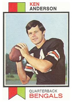 1973 Topps #34 Ken Anderson Front