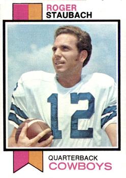 1973 Topps #475 Roger Staubach Front