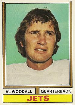 1974 Topps #227 Al Woodall Front