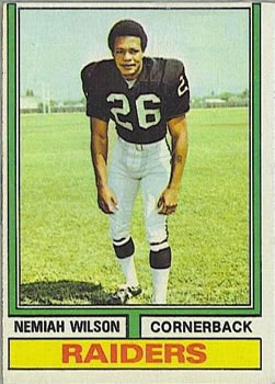 1974 Topps #326 Nemiah Wilson Front
