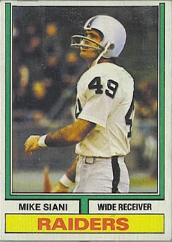 1974 Topps #39 Mike Siani Front