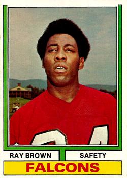 1974 Topps #514 Ray Brown Front