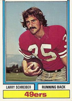 1974 Topps #517 Larry Schreiber Front