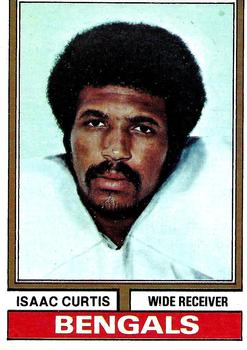 1974 Topps #315 Isaac Curtis Front