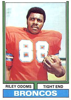 1974 Topps #89 Riley Odoms Front