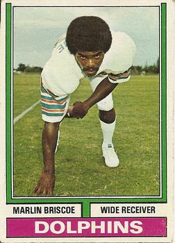 1974 Topps #92 Marlin Briscoe Front