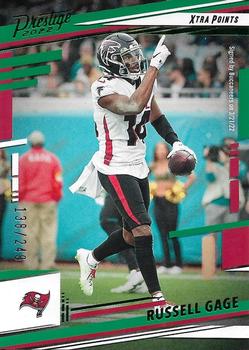 2022 Panini Prestige - Xtra Points Green #15 Russell Gage Front