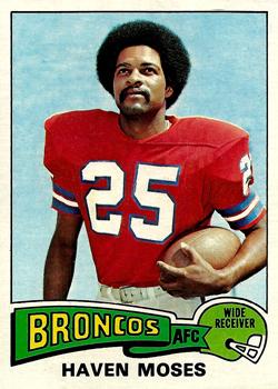 1975 Topps #17 Haven Moses Front