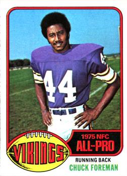 1976 Topps #400 Chuck Foreman Front