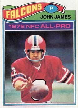 1977 Topps #120 John James Front