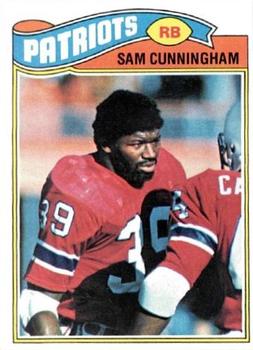 1977 Topps #229 Sam Cunningham Front