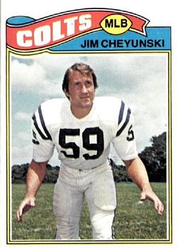 1977 Topps #312 Jim Cheyunski Front