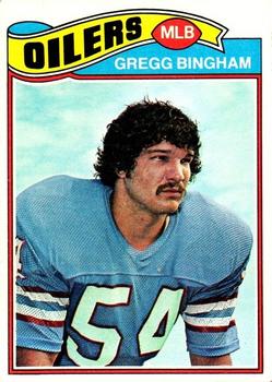 1977 Topps #366 Gregg Bingham Front