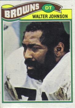 1977 Topps #476 Walter Johnson Front