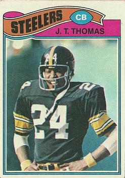 1977 Topps #501 J.T. Thomas Front