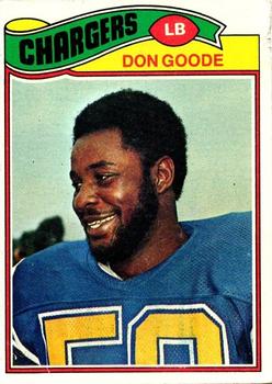 1977 Topps #97 Don Goode Front