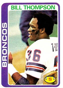 1978 Topps #340 Bill Thompson Front
