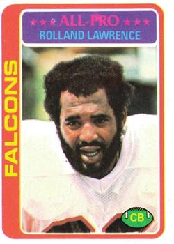 1978 Topps #490 Rolland Lawrence Front