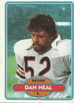 1980 Topps #287 Dan Neal Front
