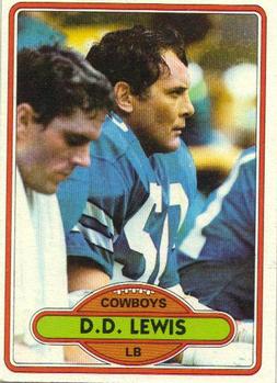 1980 Topps #373 D.D. Lewis Front