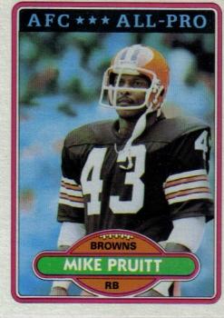 1980 Topps #478 Mike Pruitt Front