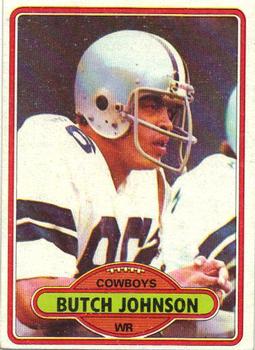 1980 Topps #506 Butch Johnson Front