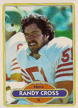 1980 Topps #123 Randy Cross Front