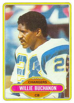 1980 Topps #149 Willie Buchanon Front