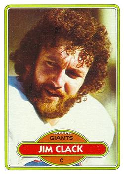 1980 Topps #249 Jim Clack Front