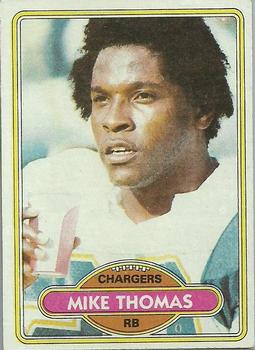 1980 Topps #345 Mike Thomas Front