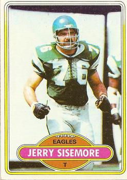 1980 Topps #357 Jerry Sisemore Front