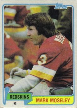 1981 Topps #145 Mark Moseley Front
