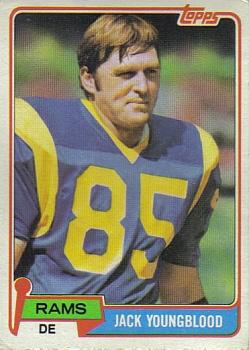 1981 Topps #205 Jack Youngblood Front