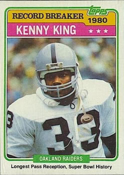 1981 Topps #333 Kenny King Front
